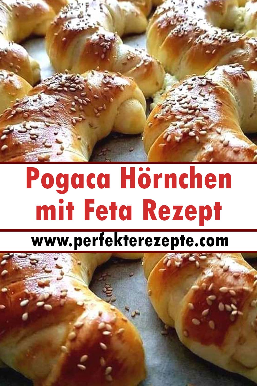 Pogaca Hörnchen mit Feta Rezept