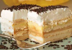 Pudding Butterkeks Kuchen ohne Backen Rezept