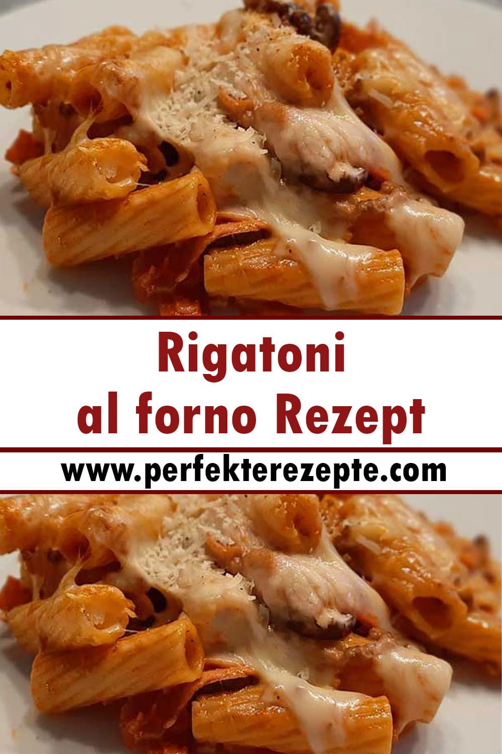 Rigatoni al forno Rezept