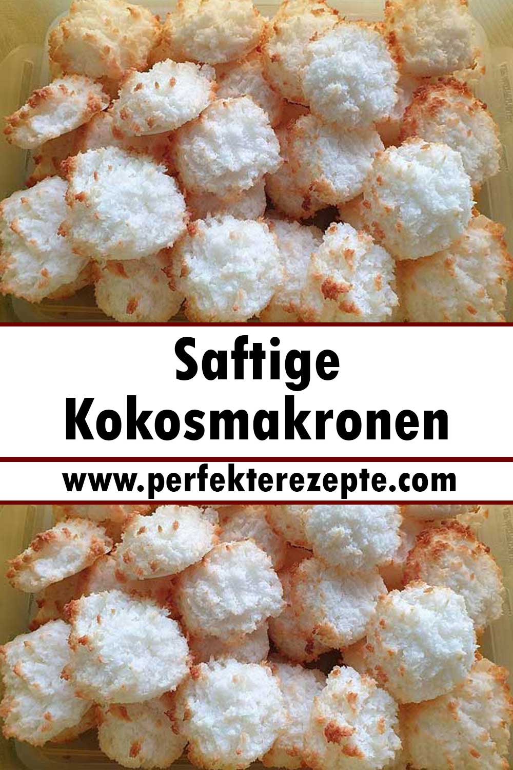 Saftige Kokosmakronen Rezept