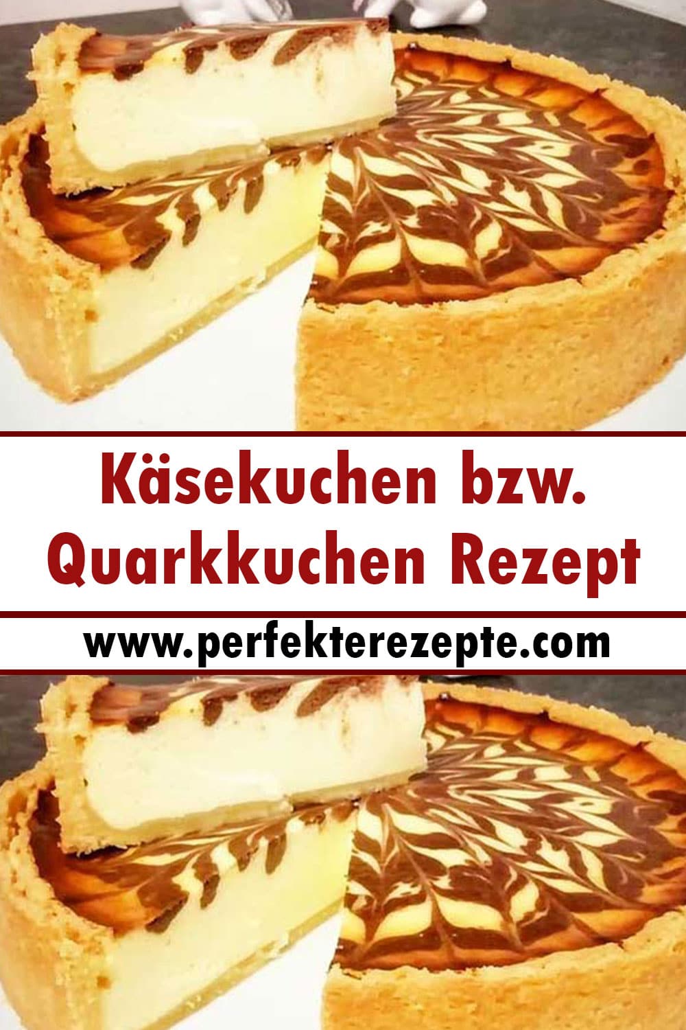 Schnell Käsekuchen bzw. Quarkkuchen Rezept