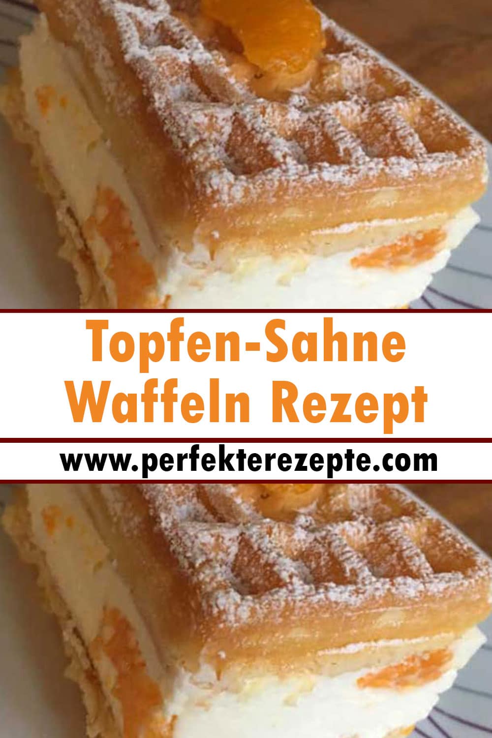 Topfen-Sahne-Waffeln Rezept