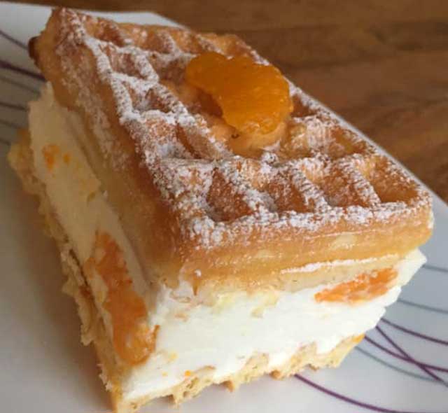 Topfen-Sahne-Waffeln Rezept