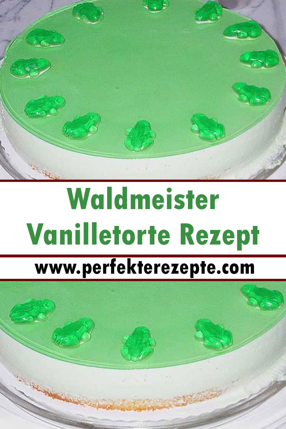 Waldmeister Vanilletorte Rezept