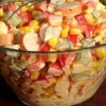 Wurst Salat Mit Paprika Und Mais Rezept