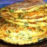 Zucchini-Pfannkuchen: saftig, schmackhaft und fluffig Rezept