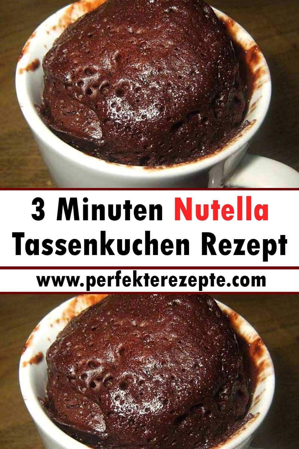 3 Minuten Nutella Tassenkuchen Rezept