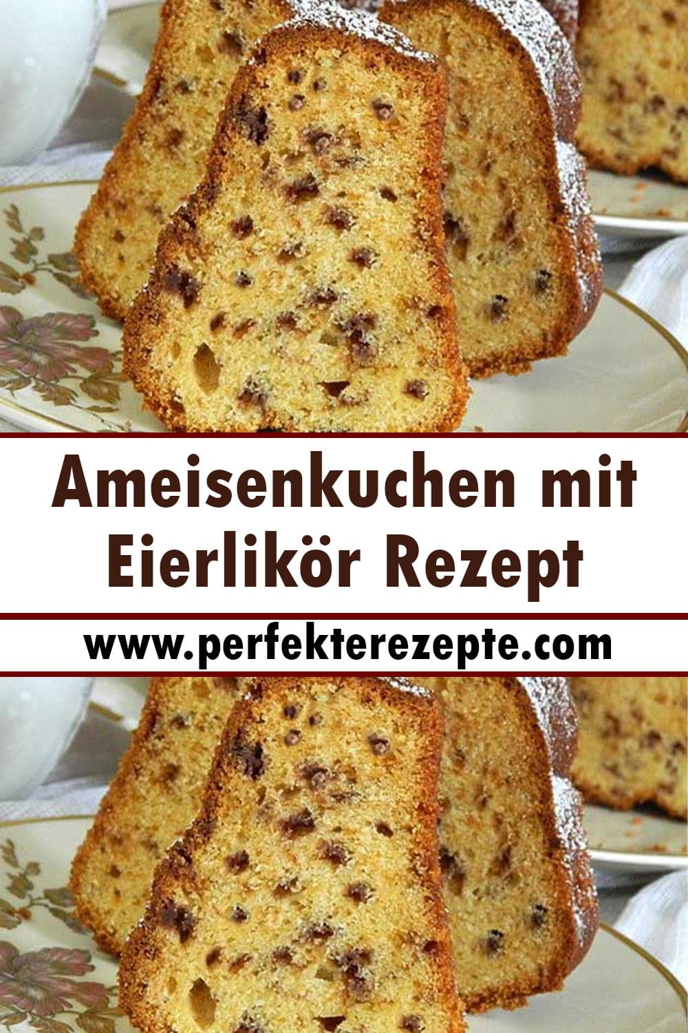 Ameisenkuchen mit Eierlikör, Rührkuchen Rezept