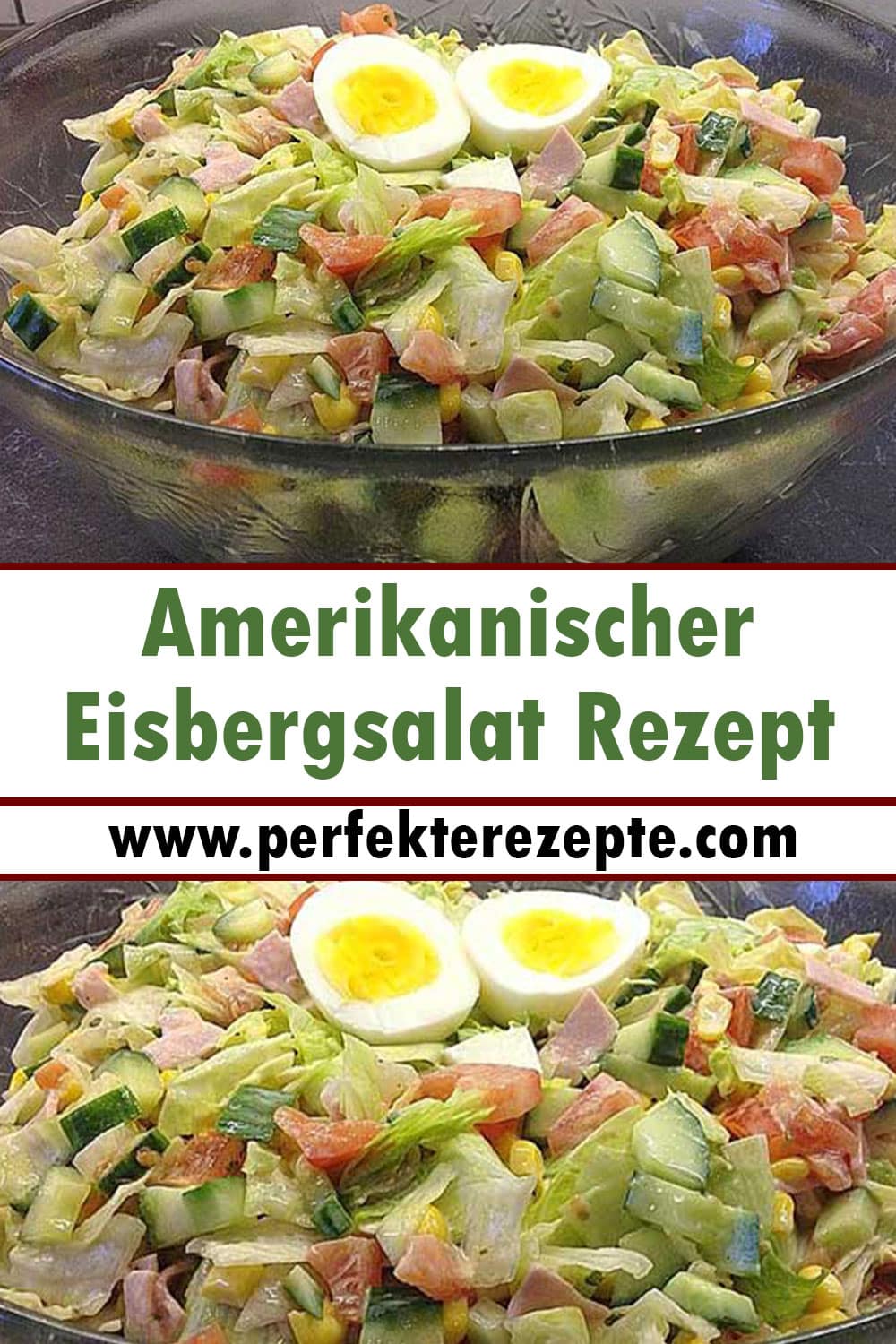 Amerikanischer Eisbergsalat Rezept