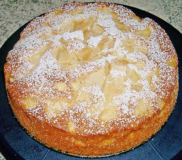 Apfel-Eierlikör-Kuchen Rezept