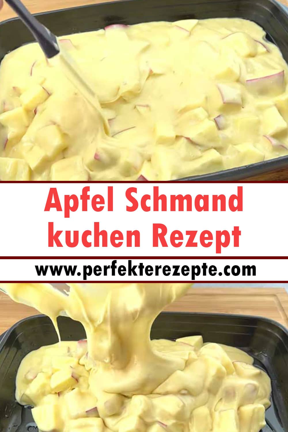 Apfel Schmand-kuchen Rezept