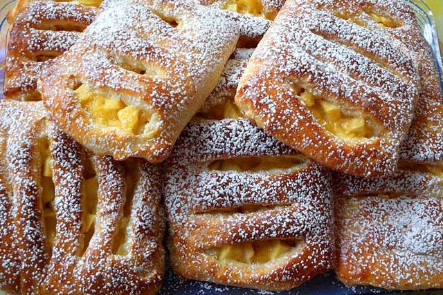 Apfeltaschen mit Eierlikör Apfelfüllung Rezept
