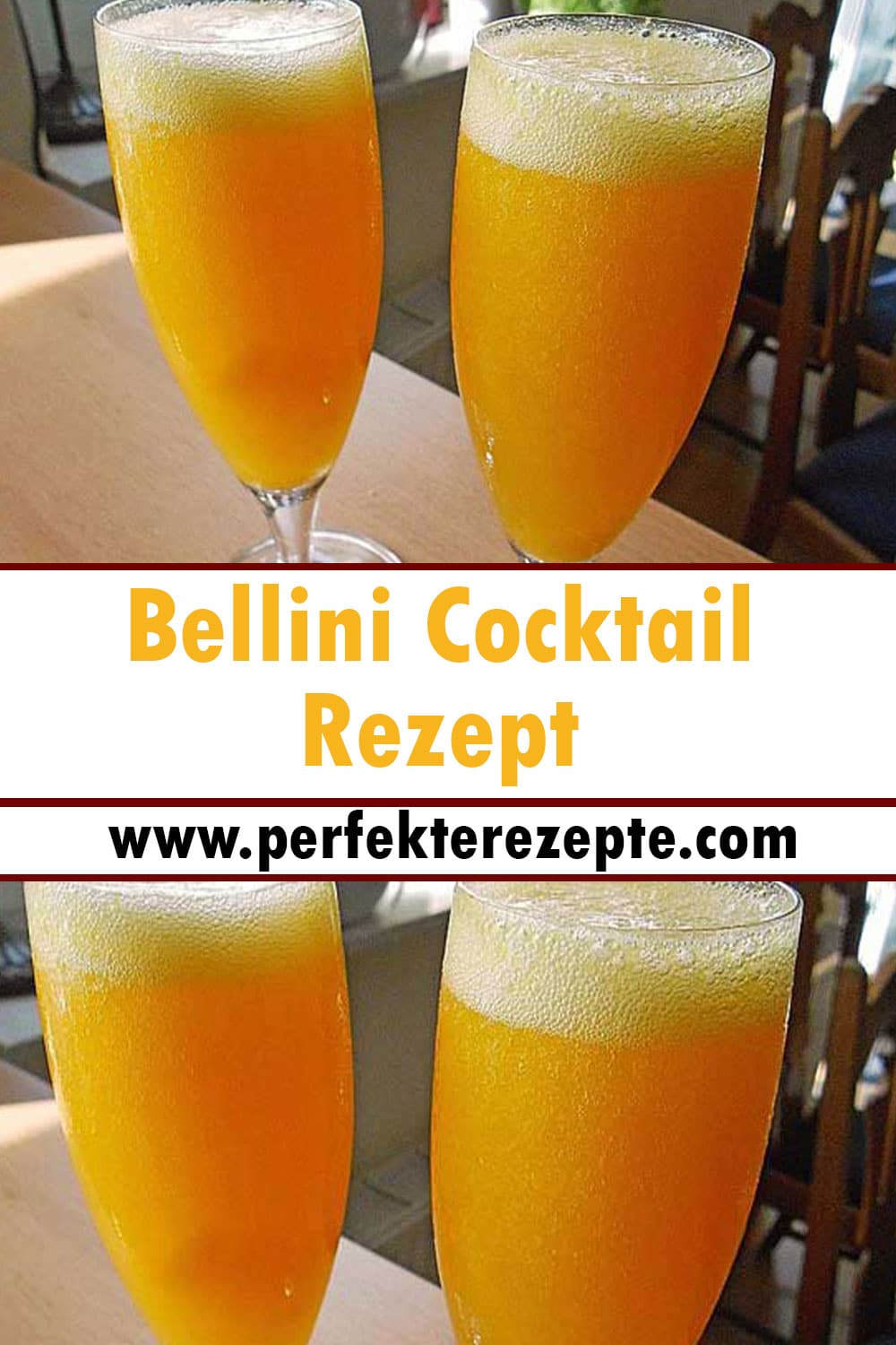 Bellini Cocktail Rezept