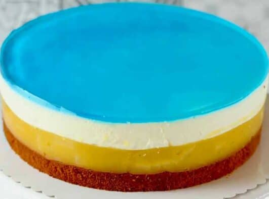 Blue Hawaii Torte: Swimmingpool-Torte...