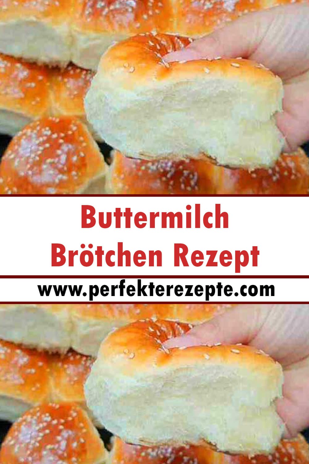 Buttermilch Brötchen Rezept, weich und fluffig wie Watte!