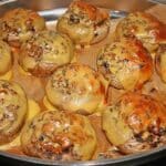 Champignons gefüllt mit Gouda und Hackfleisch Rezept
