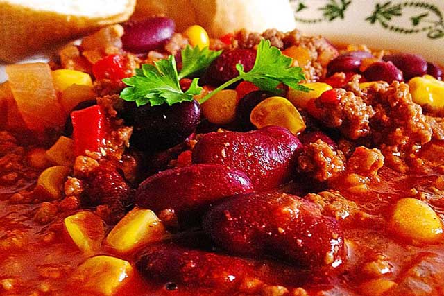 Chili con Carne schnell und scharf Rezept