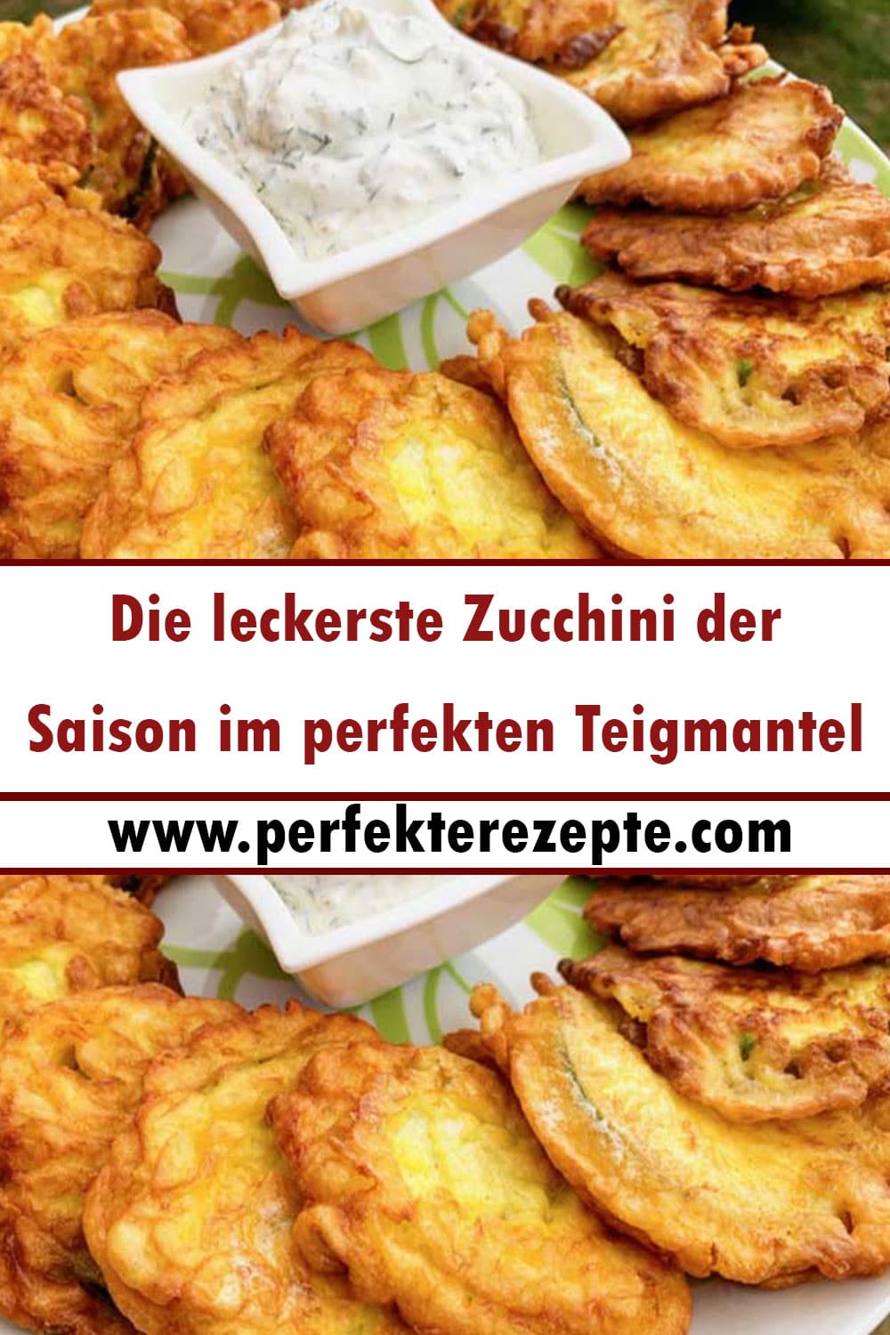 Die leckerste Zucchini der Saison im perfekten Teigmantel! Keine Beilage nötig