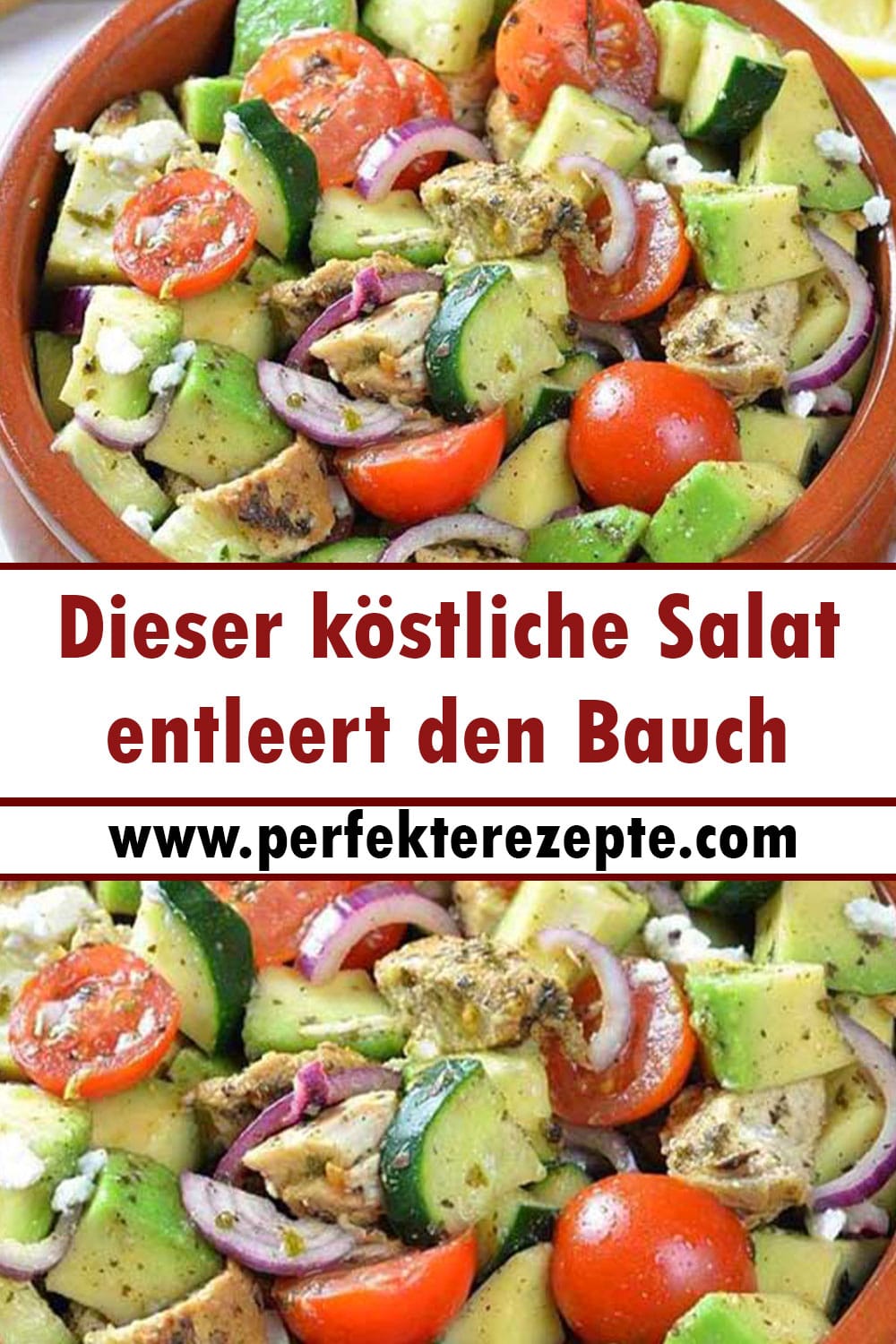 Dieser köstliche Salat Rezept entleert den Bauch und lässt Sie abnehmen!