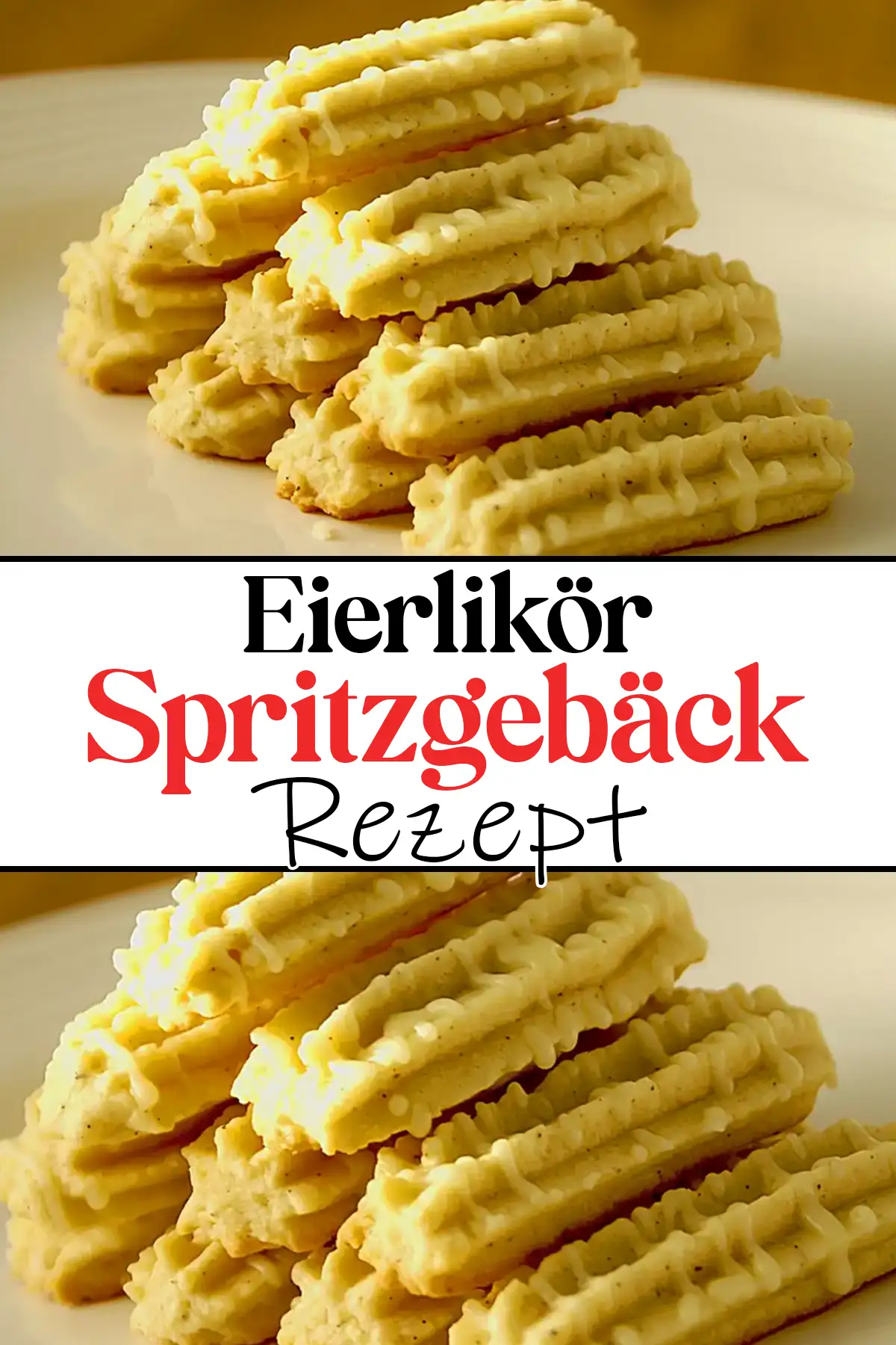 Eierlikör Spritzgebäck Rezept