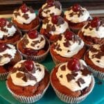 Einfach köstlich Schwarzwälder Kirsch-Muffins Rezept
