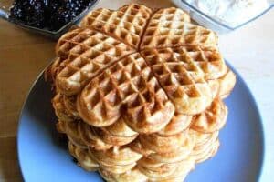 Einfache Waffeln ohne Butter Rezept