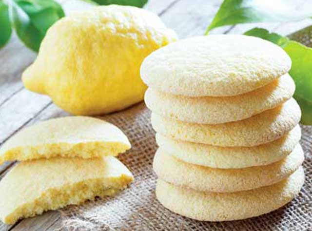 Einfache Zitronenplätzchen Rezept