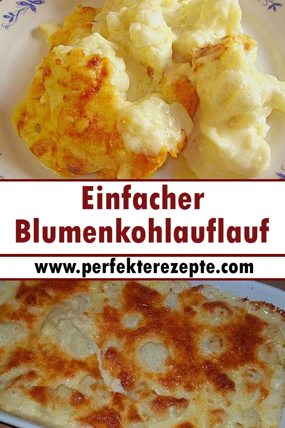 Einfacher Blumenkohlauflauf Rezept