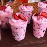 Erdbeer Dessert mit Joghurt Rezept in paar Minuten fertig