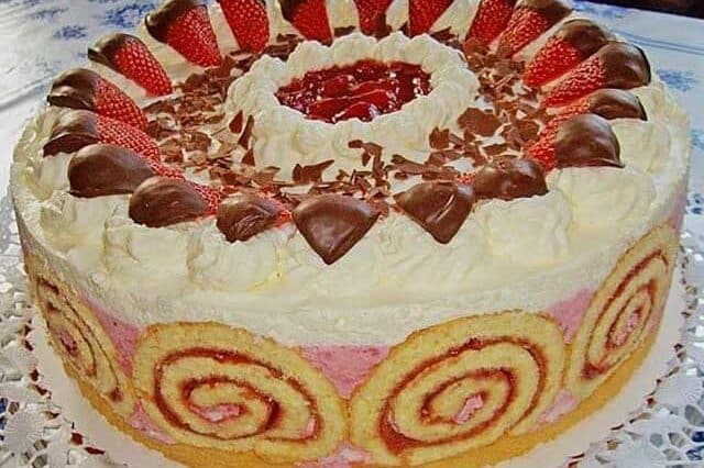 Erdbeer Schmand Torte Rezept