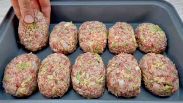 Frikadellen Rezept aus dem Backofen zum Sattessen