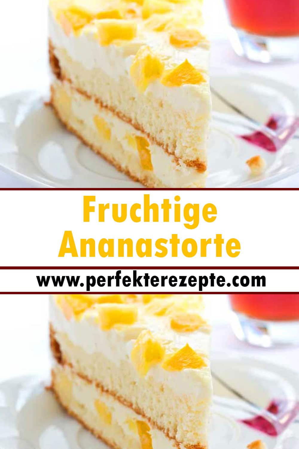 Fruchtige Ananastorte Rezept