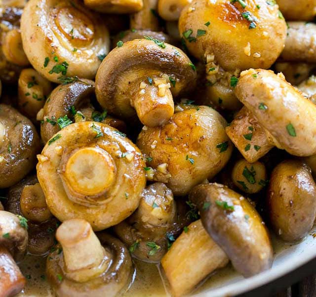 Gebratene Champignons Rezept - Schnelle und Einfache Rezepte