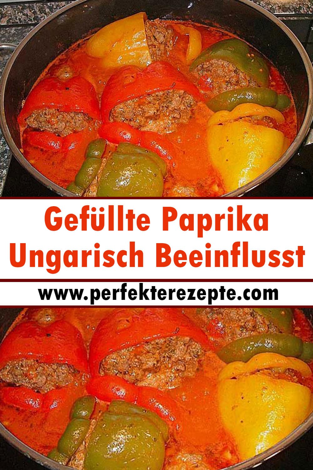 Gefüllte Paprika ungarisch beeinflusst Rezept