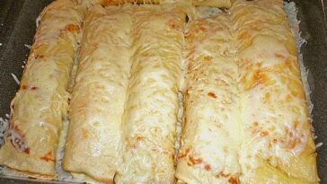 Gefüllte Pfannkuchen mit Hackfleisch Rezept