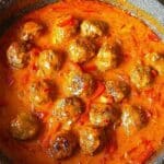 Hackbällchen in Paprikarahmsauce Rezept