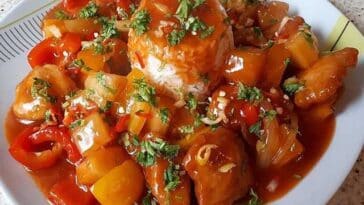 Hähnchen süßsauer Rezept wie im Chinarestaurant