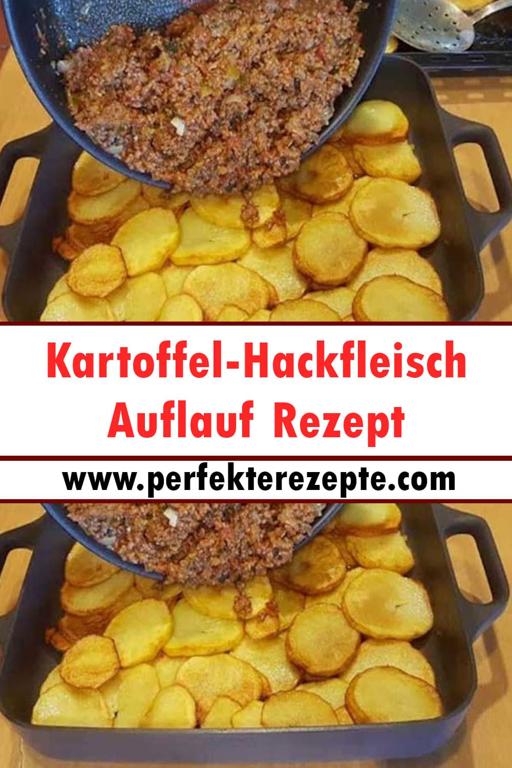 Kartoffel-Hackfleisch Auflauf Rezept