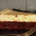 Käsekuchen mit Brownie Boden Rezept