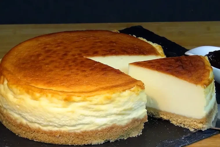 Käsekuchen mit Vanillepudding Rezept