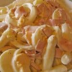Klassischer Spargelsalat mit Ei und Schinken Rezept