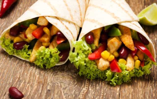 köstliche Mexikanische Wraps Rezept