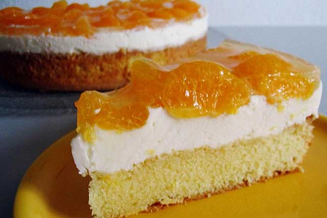 Mandarinen-Joghurt-Torte Rezept