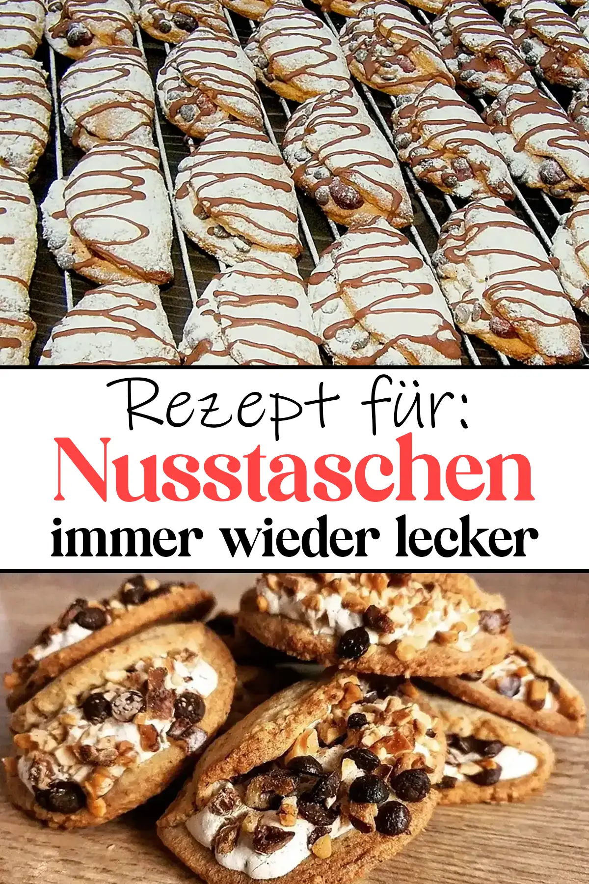 Nusstaschen Rezept, immer wieder lecker, plätzchen rezepte für weihnachten