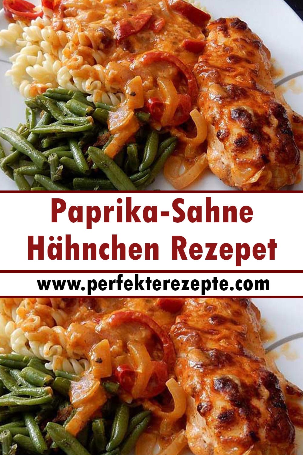 Paprika-Sahne-Hähnchen Rezepet