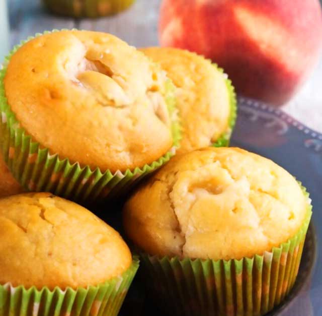 Pfirsich-Muffins Rezept