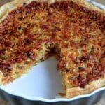 Quiche mit Lauch und Schinken Rezept