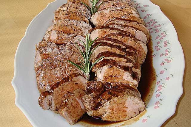 Rosmarin-Balsamico-Schweinefilet Rezept