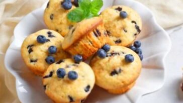 Saftige Blaubeermuffins Rezept