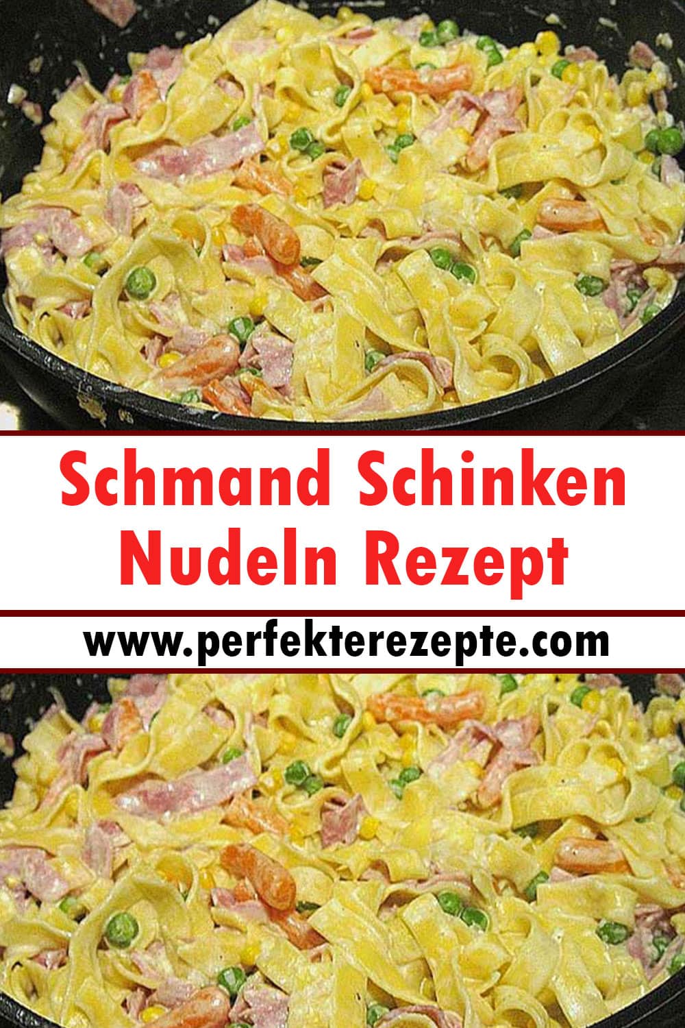 Schmand Schinken Nudeln Rezept: schnell günstig sättigend